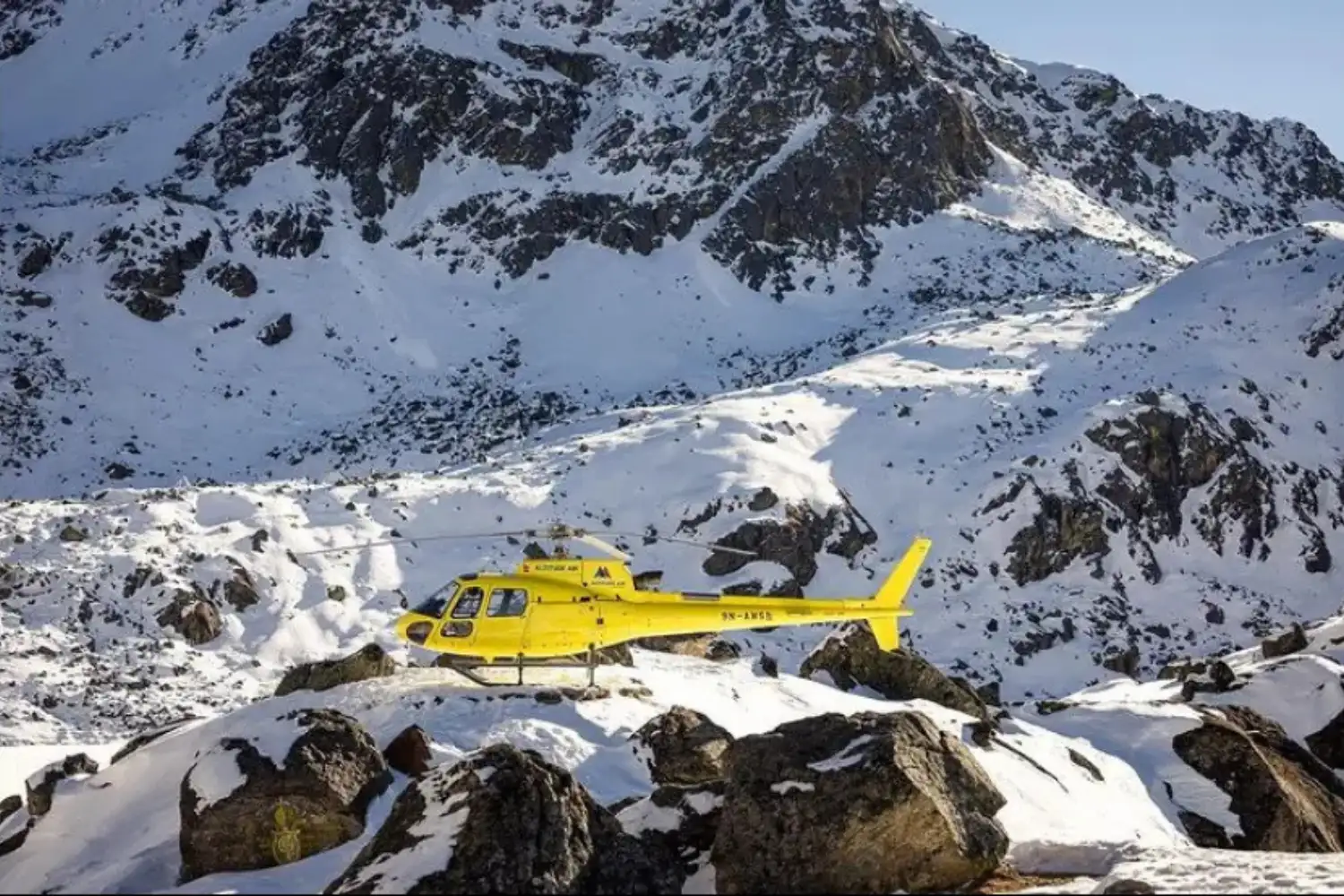 Heli Ride from Namche to Lukla